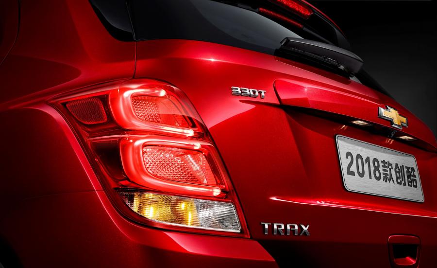 Детали экстерьера Chevrolet Trax 2016 года  (CN) (фото 2 из 2)